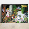 SHERLOCK HOUND TEA TIME WOOD PANEL SEMIC