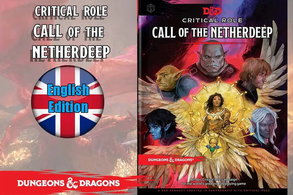 D&D CRITICAL ROLE CALL OT NETHERDEEP ENG WIZARDS OF THE COAST