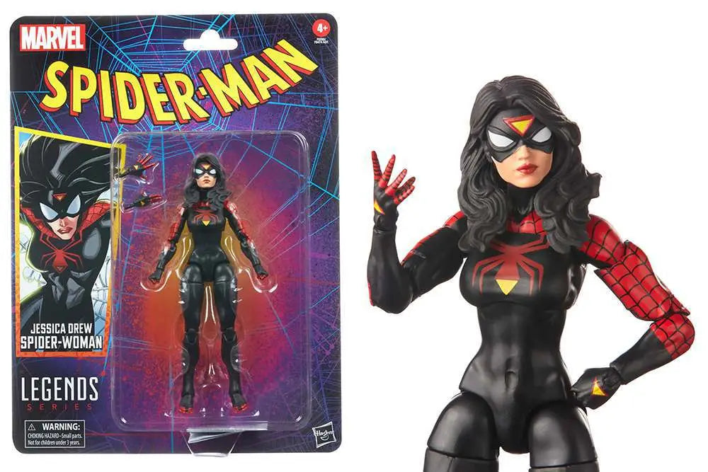 ML VINTAGE JESSICA DREW SPIDER WOMAN AF HASBRO