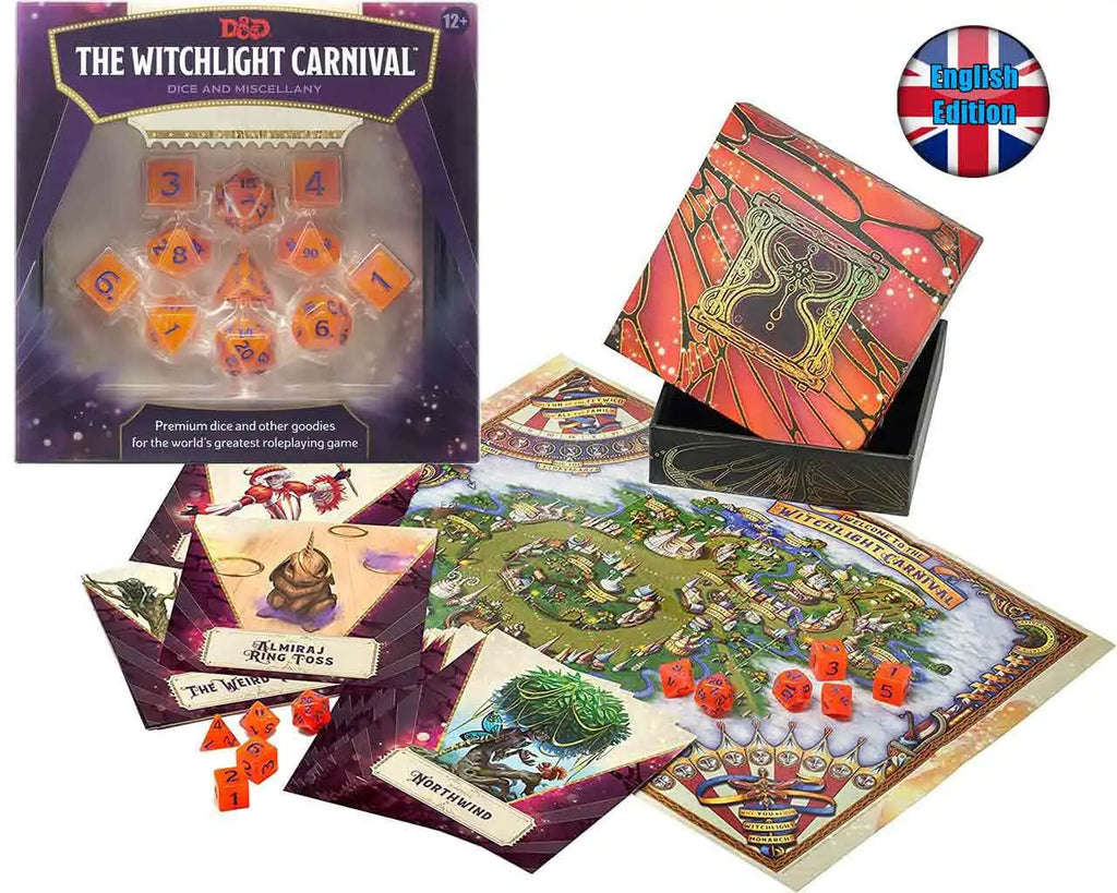 Dungeons & Dragons The Witchlight Carnival Dice & Miscellany WIZARDS OF THE COAST