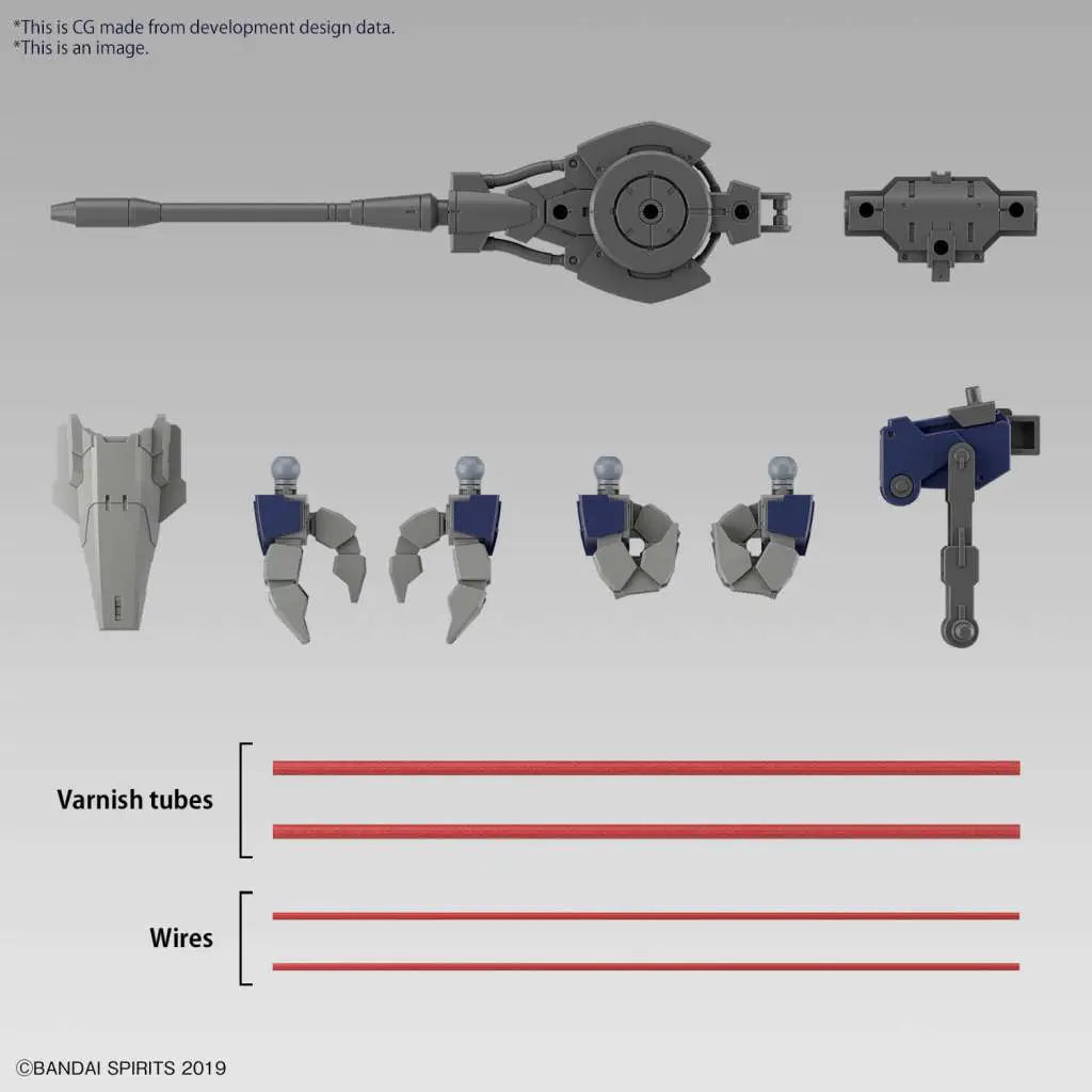 30MM EEXM GIG R01 PROVEDEL REX 01 1/144 BANDAI MODEL KIT GUNPLA