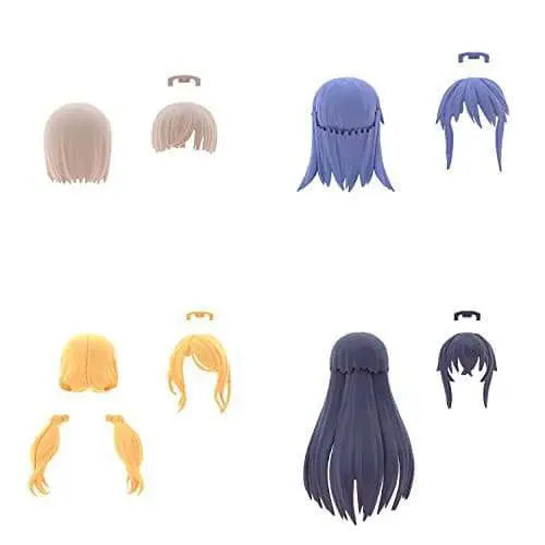 30MS OP HAIR STYLE PARTS Vol.8 ALL 4 TYP BANDAI MODEL KIT GUNPLA