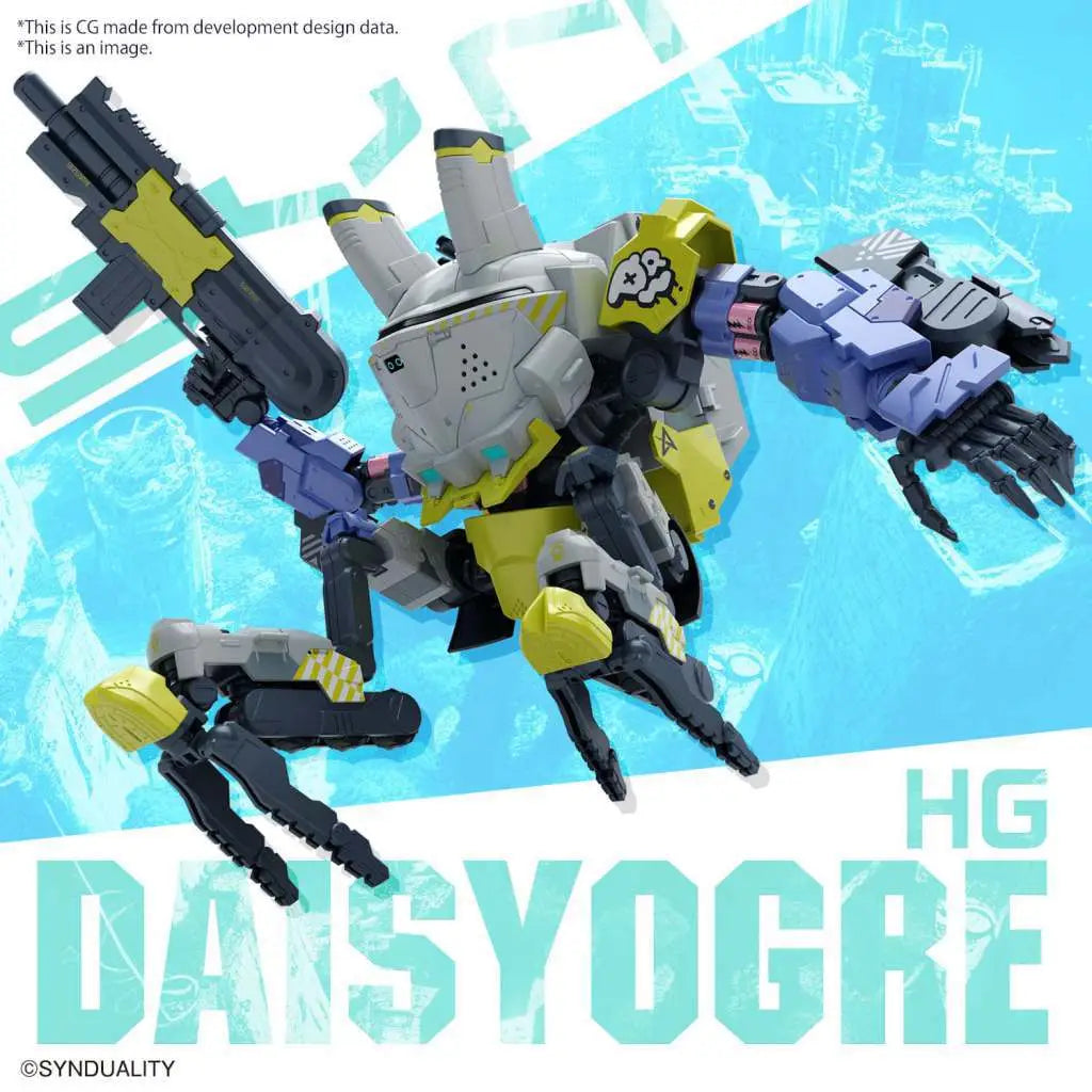 HG DAISYOGRE BANDAI MODEL KIT GUNPLA