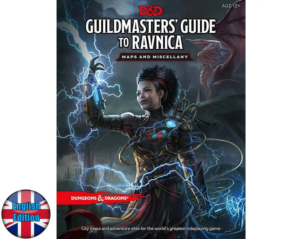 Dungeons & Dragons Guildmasters' Guide to Ravnica Map and Miscellany WIZARDS OF THE COAST