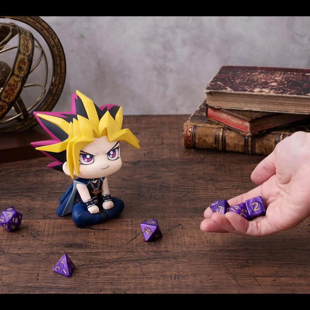 LOOKUP YU GI OH YUGI + DARK MAGICIAN GIRL GIFT MEGAHOUSE