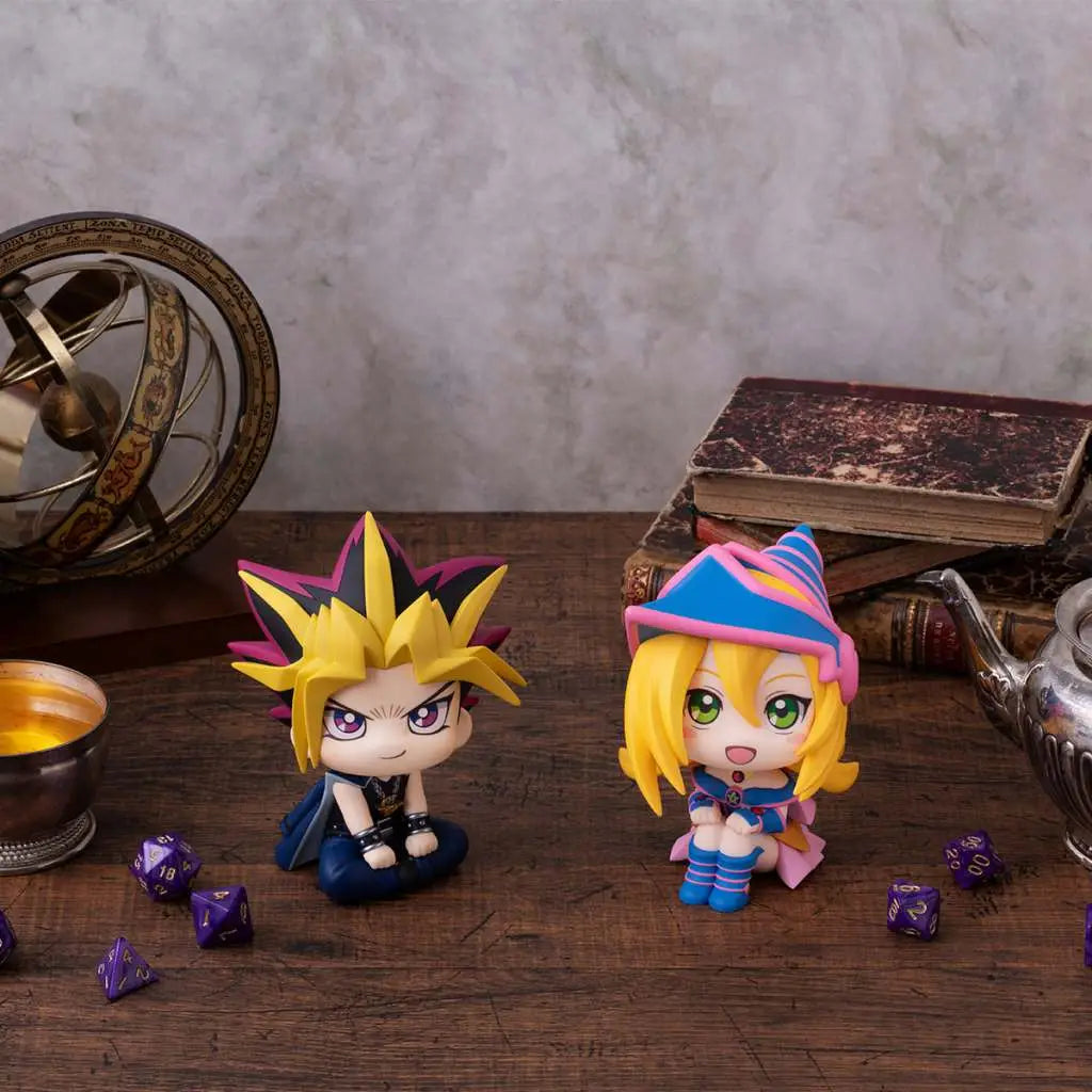LOOKUP YU GI OH YUGI + DARK MAGICIAN GIRL GIFT MEGAHOUSE
