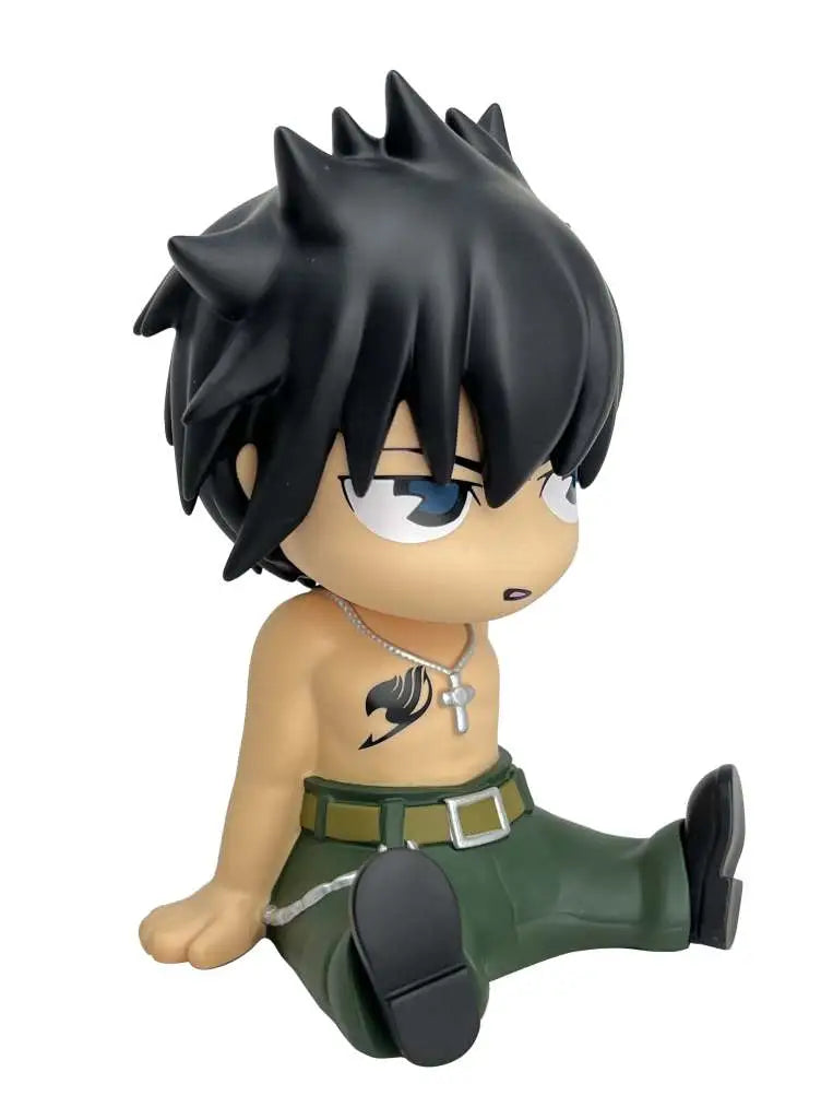 FAIRY TAIL GREY MONEY BANK PLASTOY