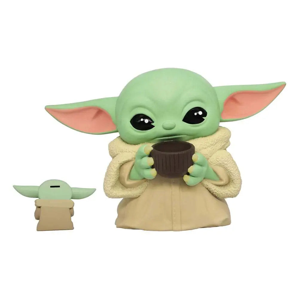 Mandalorian Child w/Cup Figural Bank MONOGRAM
