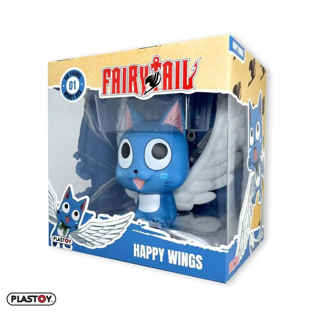 FAIRY TAIL HAPPY WINGS SPREAD MONEY BANK PLASTOY