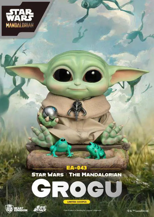 EGG ATTACK Star Wars MANDALORIAN GROGU BEAST KINGDOM
