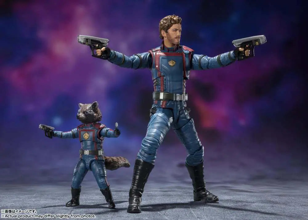GOTG3 STAR LORD & ROCKET RACCOON SHF BANDAI
