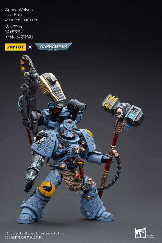 WH40K SPACE WOLVES IRON PRIEST JORIN FELLHAMMER JOYTOY