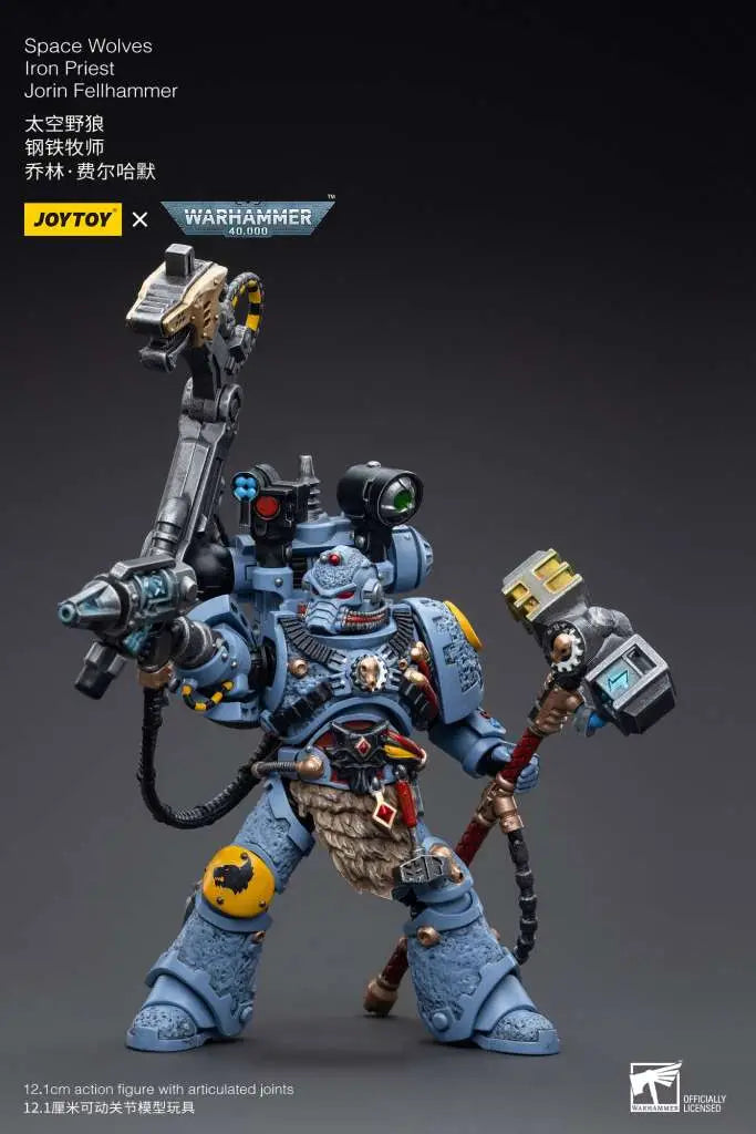 WH40K SPACE WOLVES IRON PRIEST JORIN FELLHAMMER JOYTOY