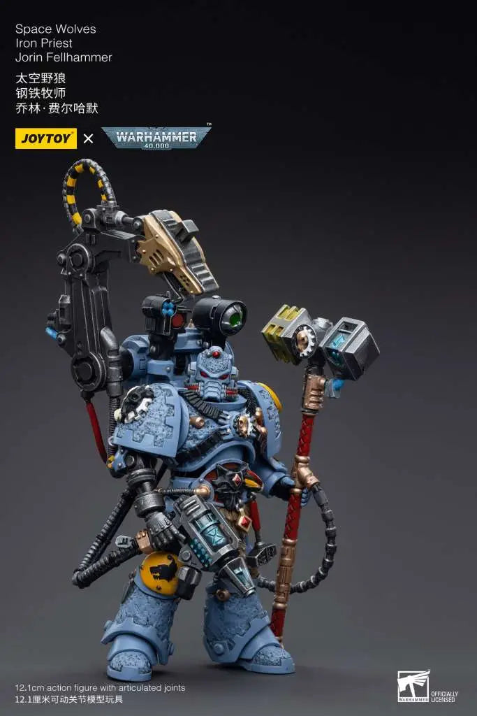 WH40K SPACE WOLVES IRON PRIEST JORIN FELLHAMMER JOYTOY