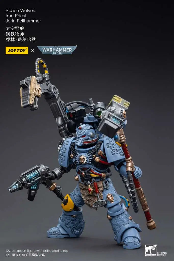 WH40K SPACE WOLVES IRON PRIEST JORIN FELLHAMMER JOYTOY