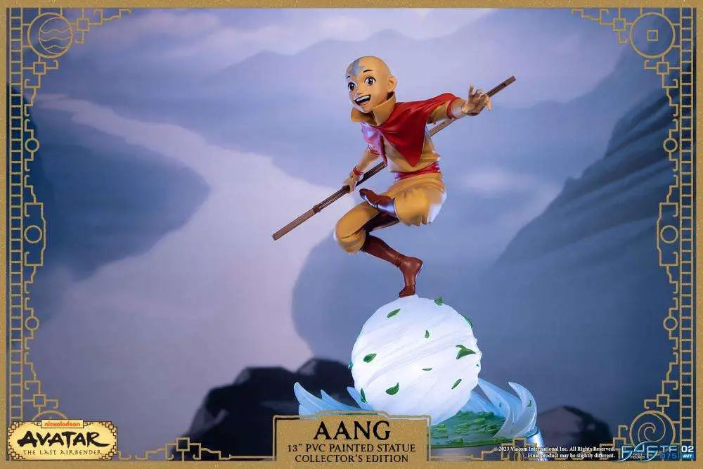 AVATAR THE LAST AIRBENDER AANG 11 PVC COLLECTOR EDITION PAINTED STATUE FIRST4FIGURES