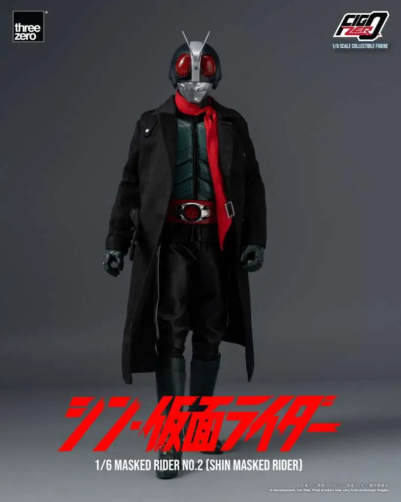 SHIN MASKED RIDER 1/6 ACTION FIGURE THREEA TOYS/THREEZERO