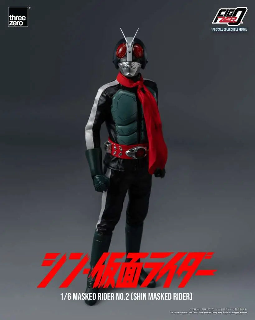 SHIN MASKED RIDER 1/6 ACTION FIGURE THREEA TOYS/THREEZERO