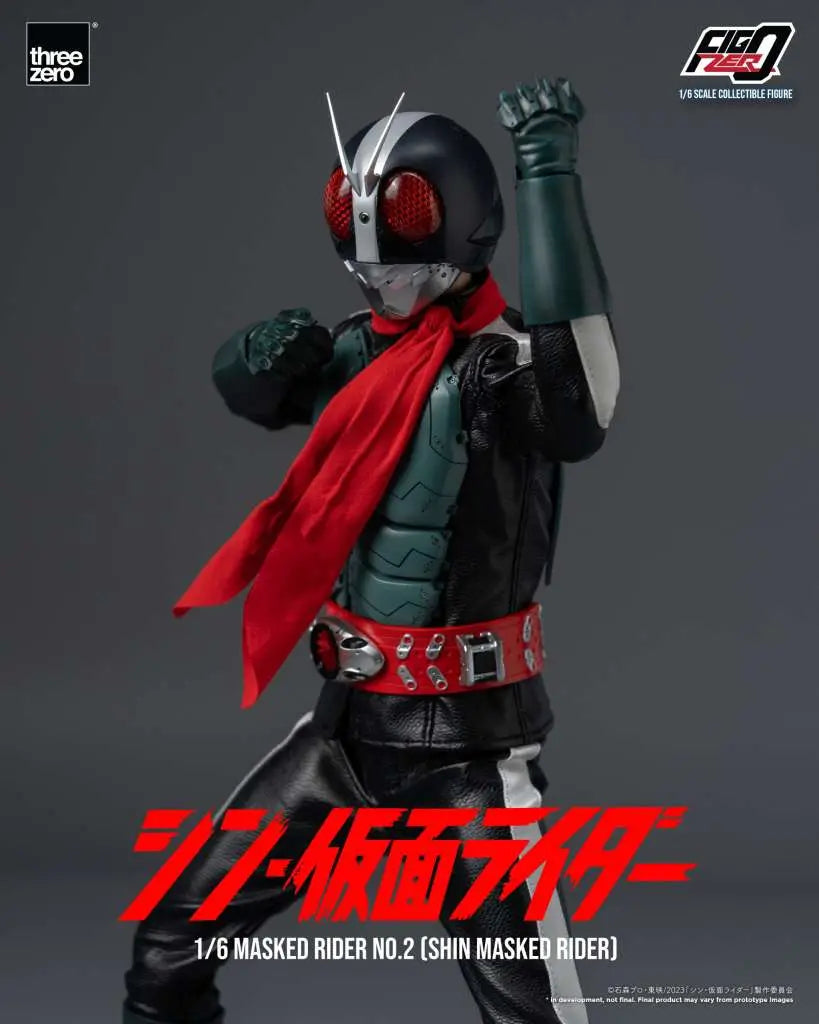 SHIN MASKED RIDER 1/6 ACTION FIGURE THREEA TOYS/THREEZERO