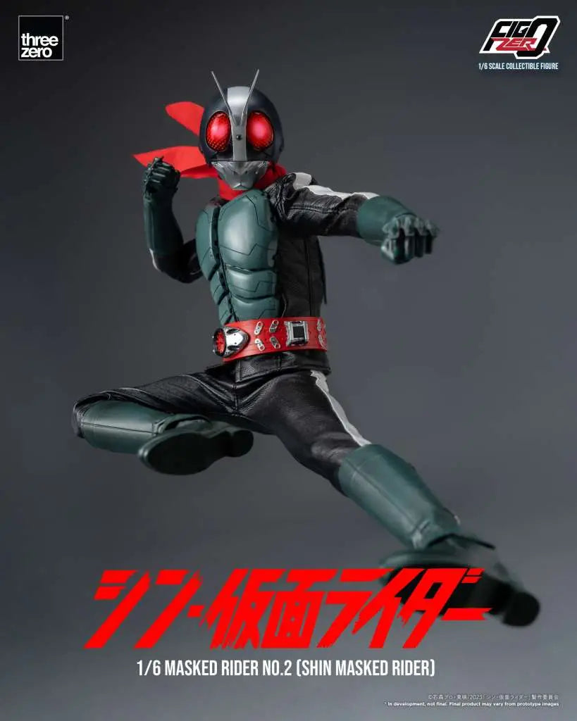 SHIN MASKED RIDER 1/6 ACTION FIGURE THREEA TOYS/THREEZERO