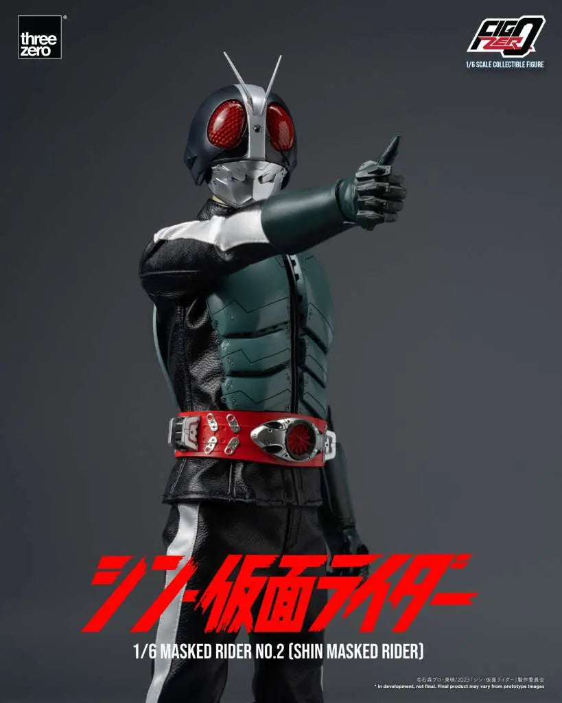 SHIN MASKED RIDER 1/6 ACTION FIGURE THREEA TOYS/THREEZERO