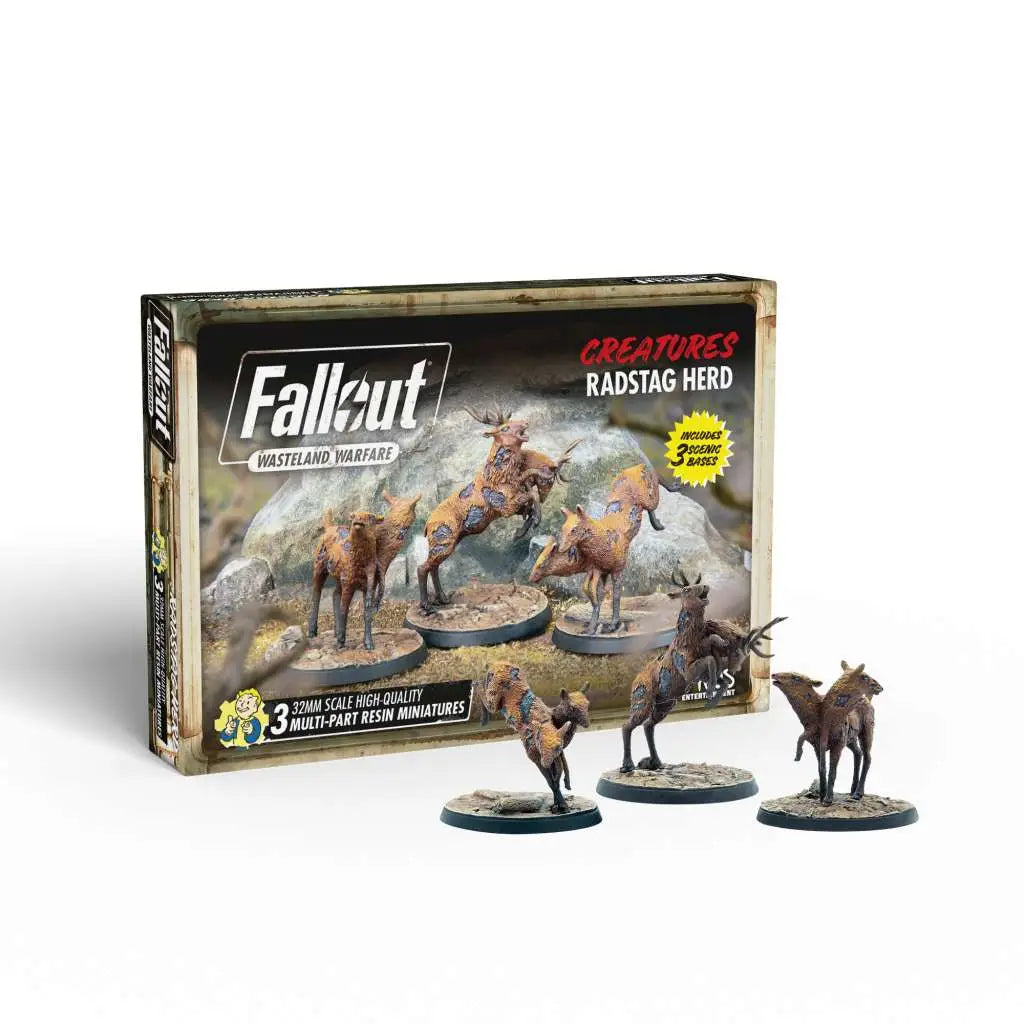 FALLOUT WW CREATURES RADSTAG HERD MODIPHIUS