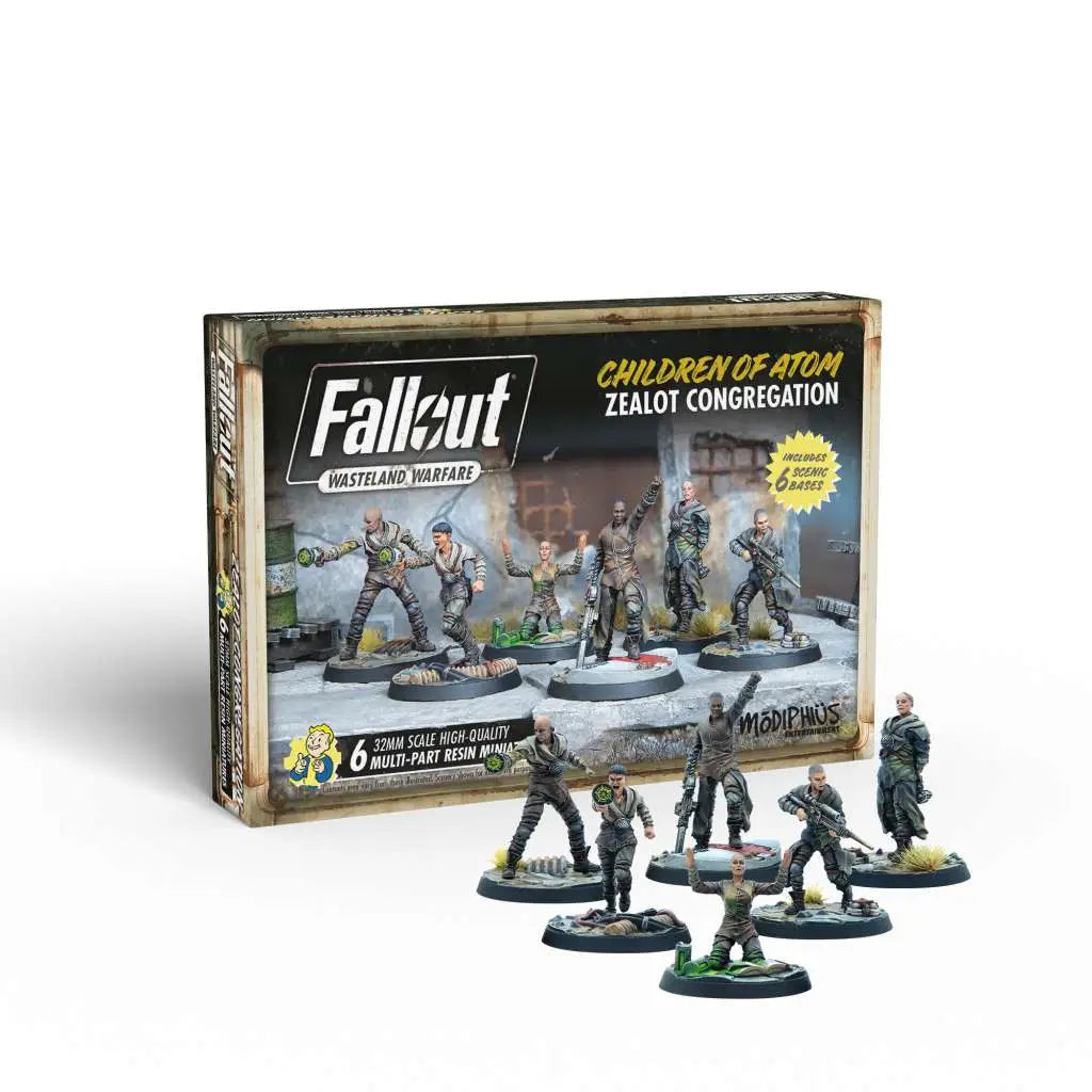 FALLOUT WW CHILDREN OF ATOM ZEALOT CONGREGATION MODIPHIUS