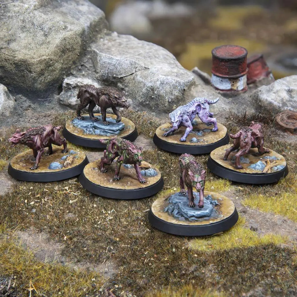 FALLOUT WW CREATURES MONGREL SCAVENGING PACK MODIPHIUS