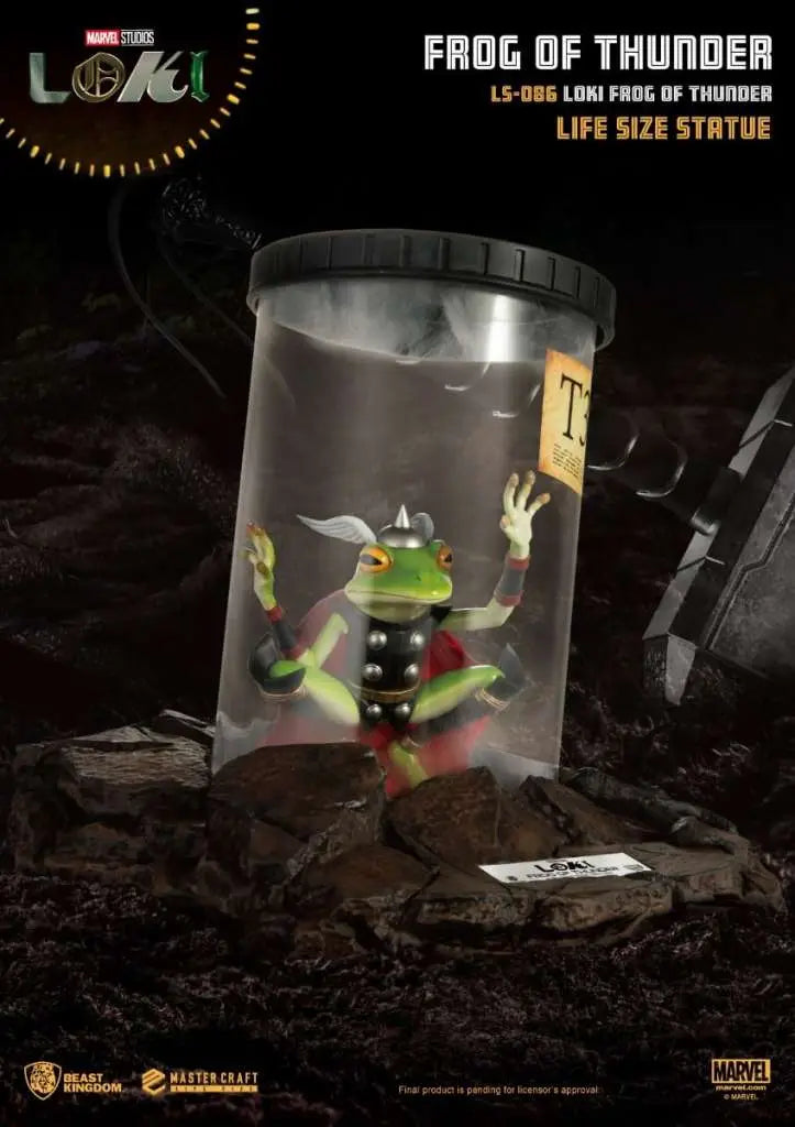 LOKI FROG OF THUNDER LIFESIZE STATUE BEAST KINGDOM