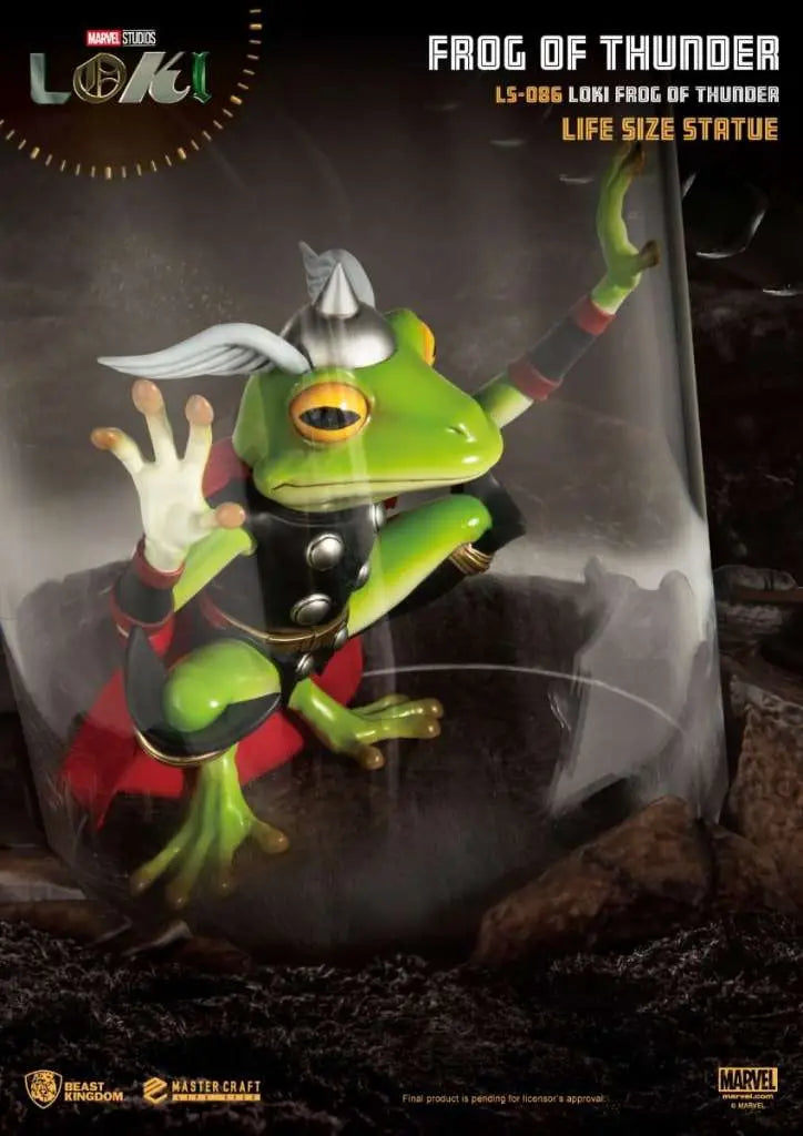 LOKI FROG OF THUNDER LIFESIZE STATUE BEAST KINGDOM