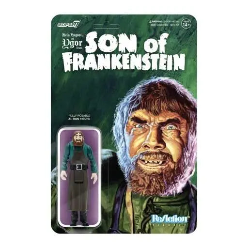 UNIVERSAL MONSTERS BELA LUGOSI YGOR REACTION FIGURE SUPER 7