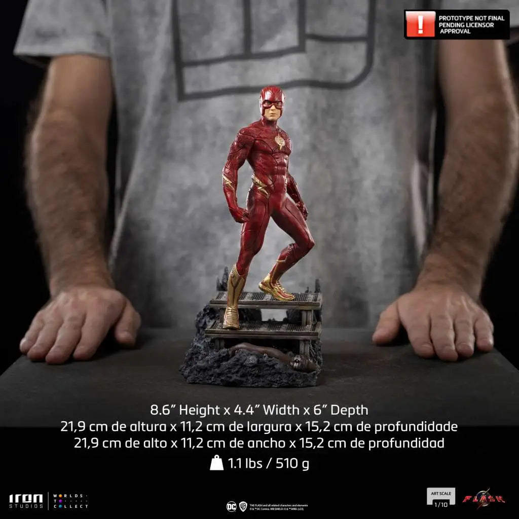 THE FLASH FLASH 1/10 STATUE IRON STUDIOS