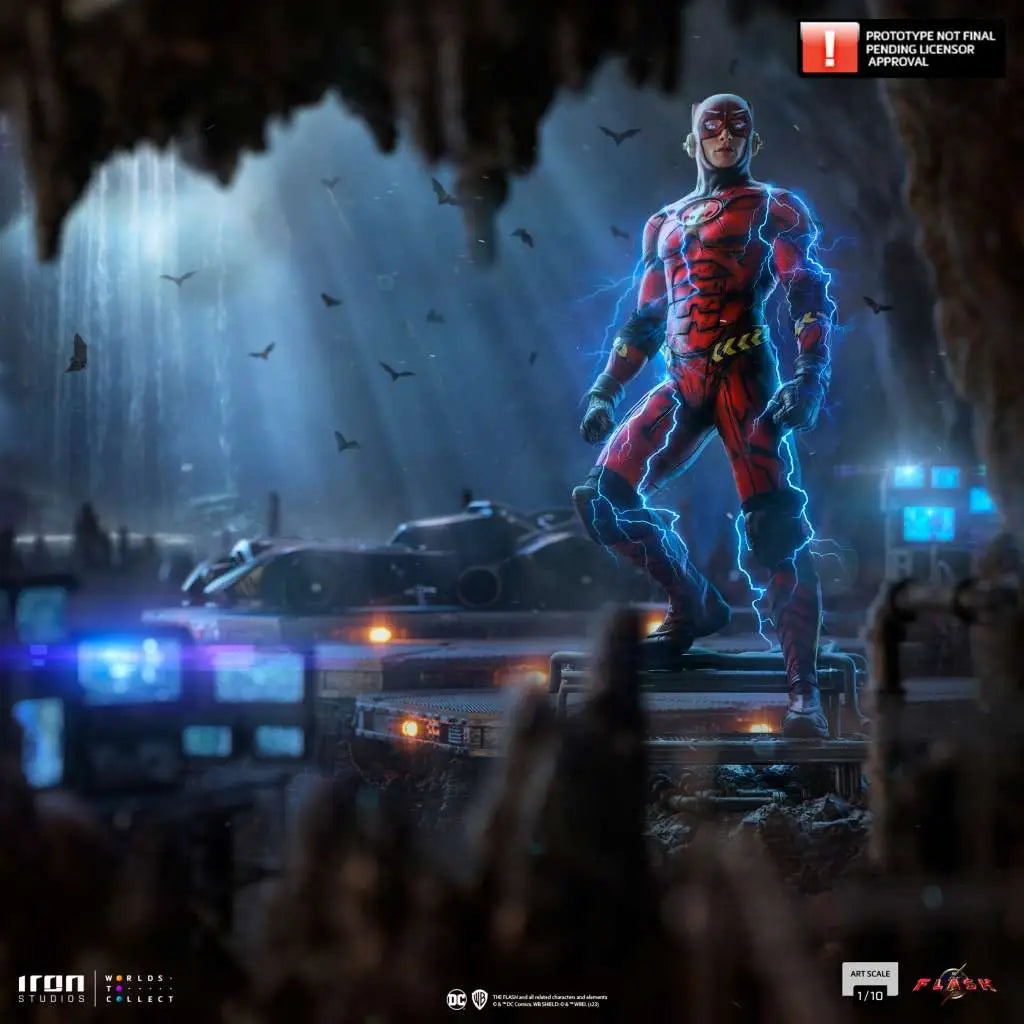 THE FLASH ALTERNATE FLASH 1/10 STATUE IRON STUDIOS