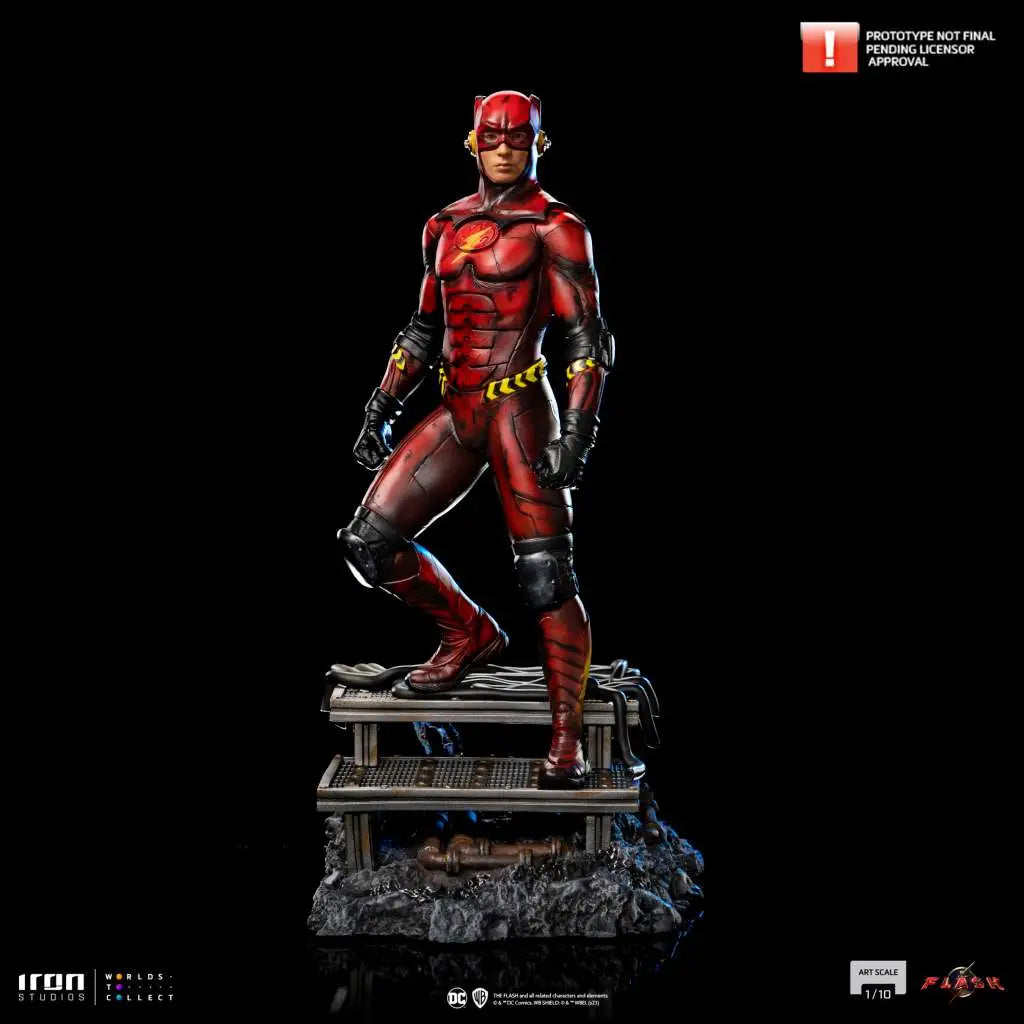 THE FLASH ALTERNATE FLASH 1/10 STATUE IRON STUDIOS