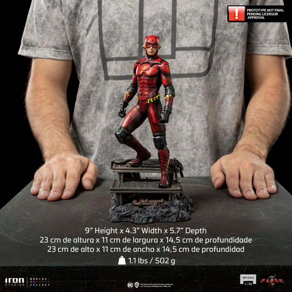 THE FLASH ALTERNATE FLASH 1/10 STATUE IRON STUDIOS