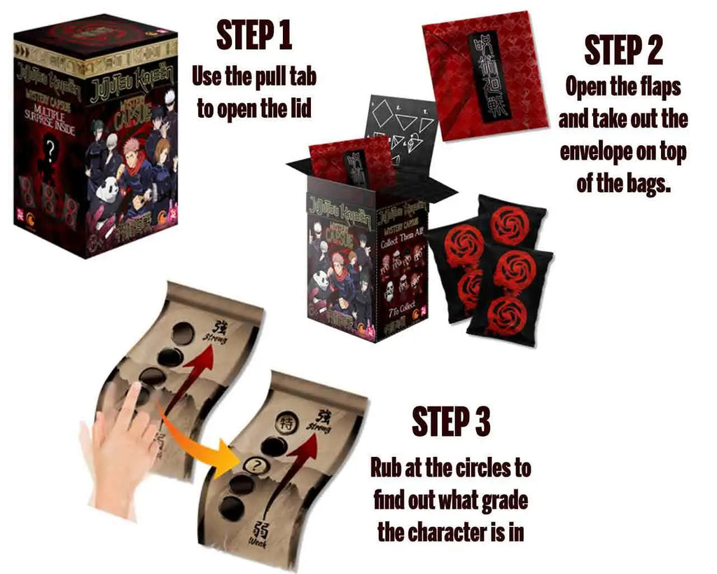 Jujutsu Kaisen Cursed Capsules Display 12 YuMe