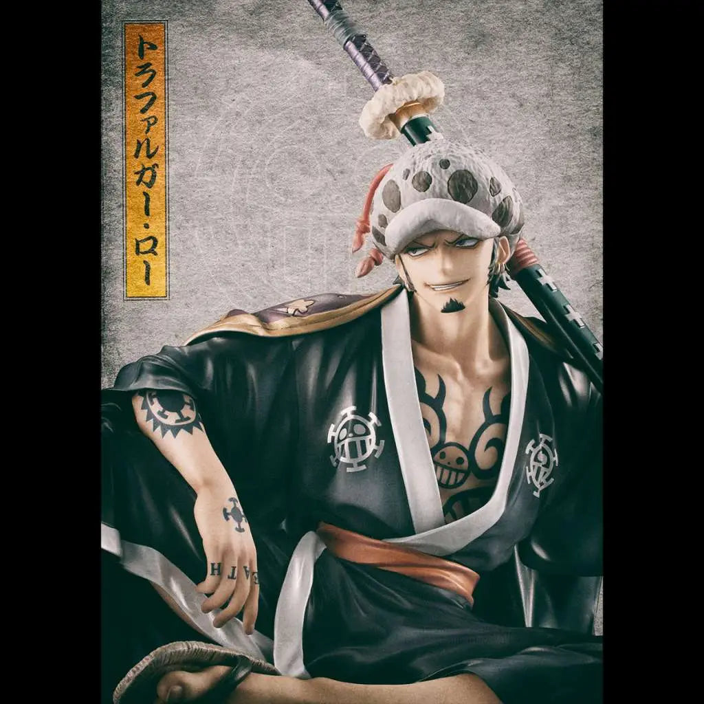 ONE PIECE POP TRAFALFAR LAW WARRIORS ALLIANCE STATUE RERUN MEGAHOUSE