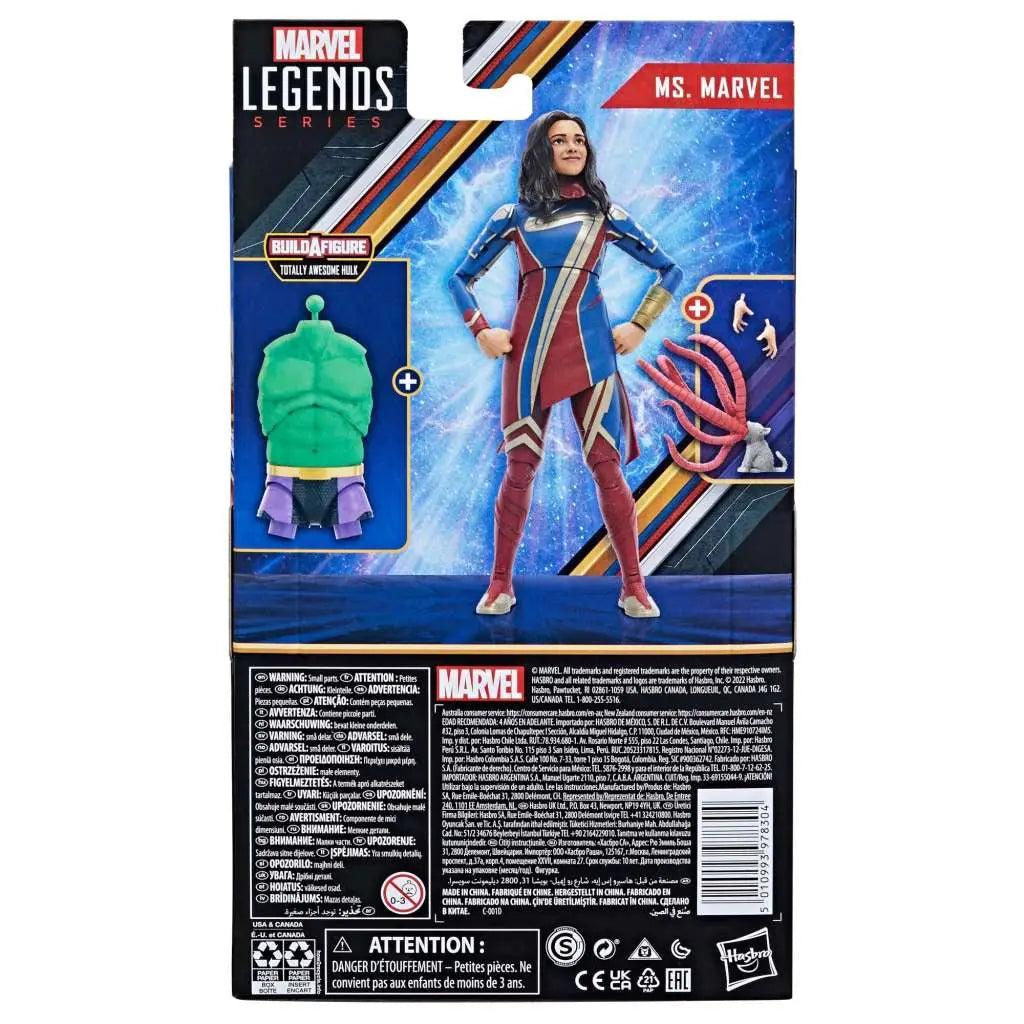 MARVEL LEGENDS TAH MS MARVEL AF HASBRO