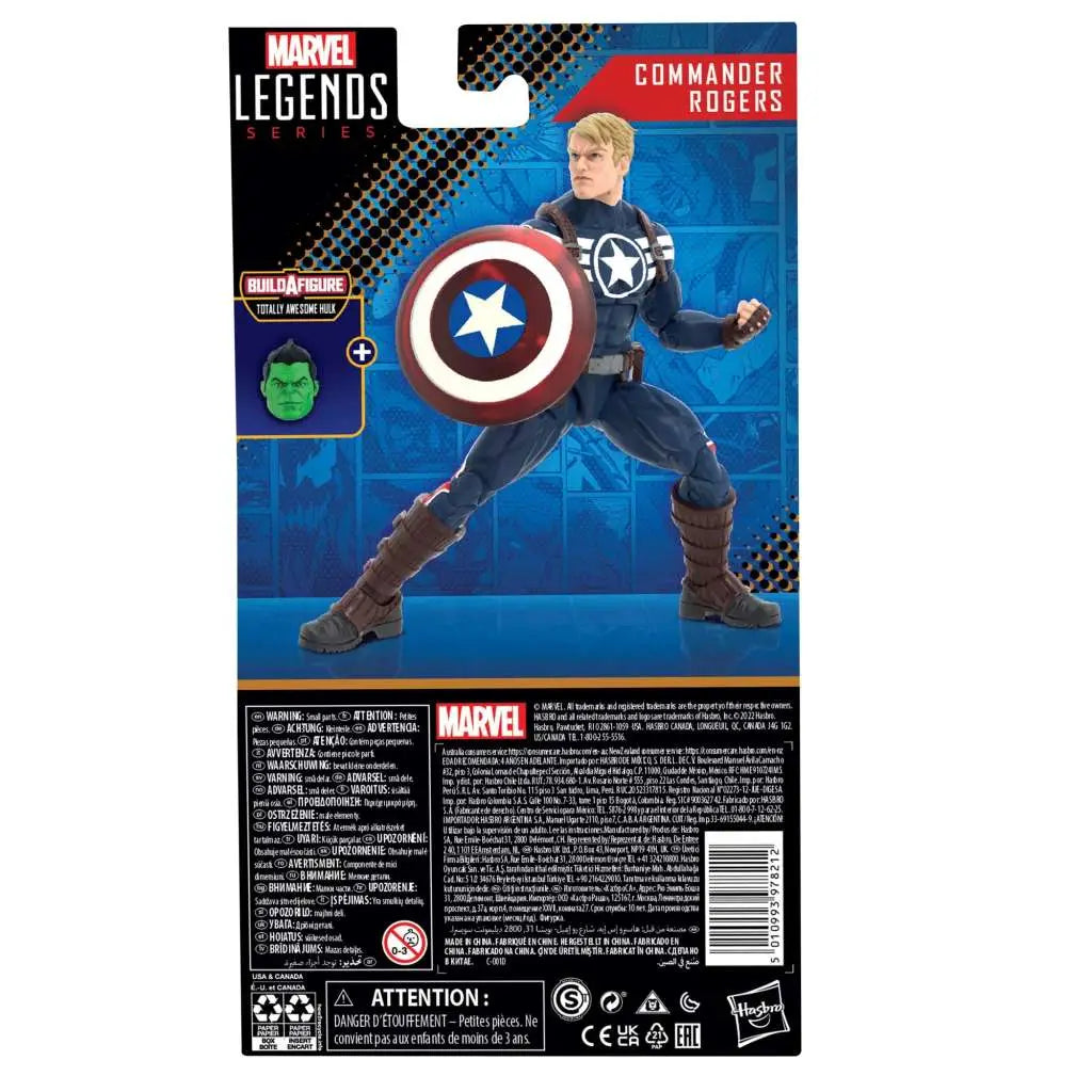 MARVEL LEGENDS TAH COMMANDER ROGERS AF HASBRO