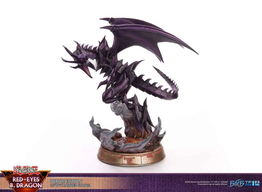 YU GI OH! RED EYES B.DRAGON PURPLE EDITION FIRST4FIGURES