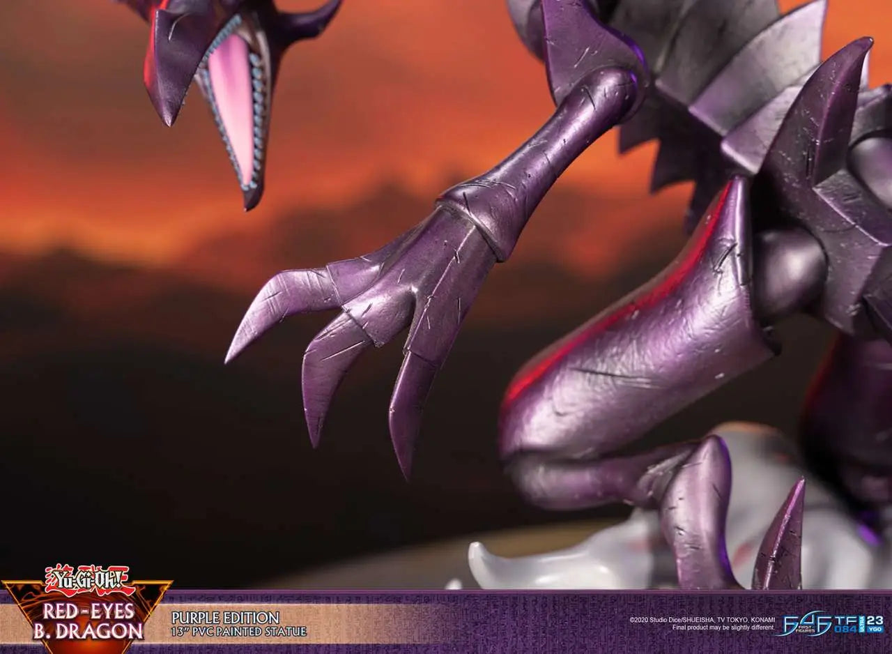 YU GI OH! RED EYES B.DRAGON PURPLE EDITION FIRST4FIGURES