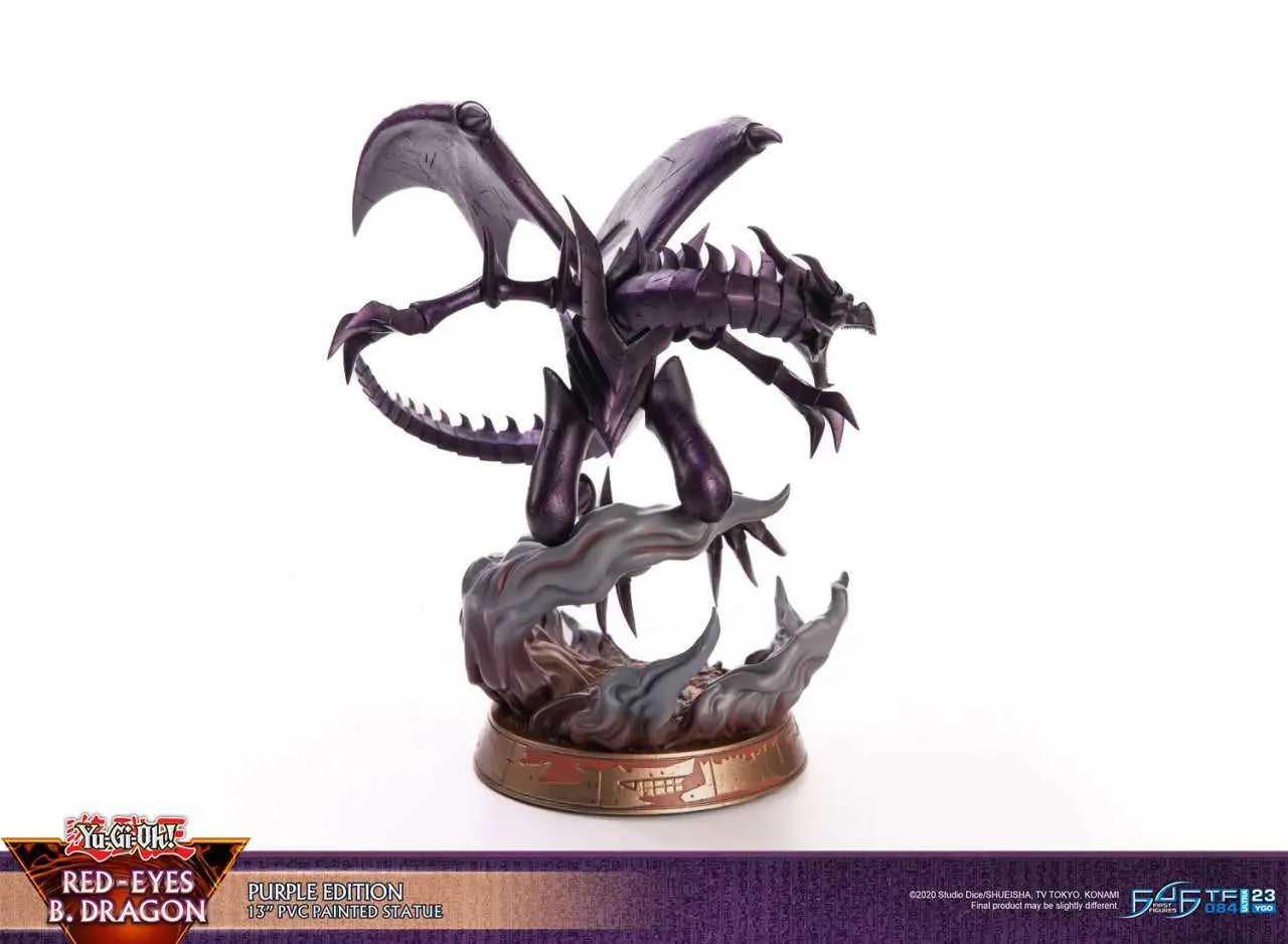 YU GI OH! RED EYES B.DRAGON PURPLE EDITION FIRST4FIGURES