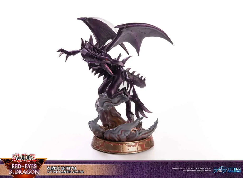 YU GI OH! RED EYES B.DRAGON PURPLE EDITION FIRST4FIGURES