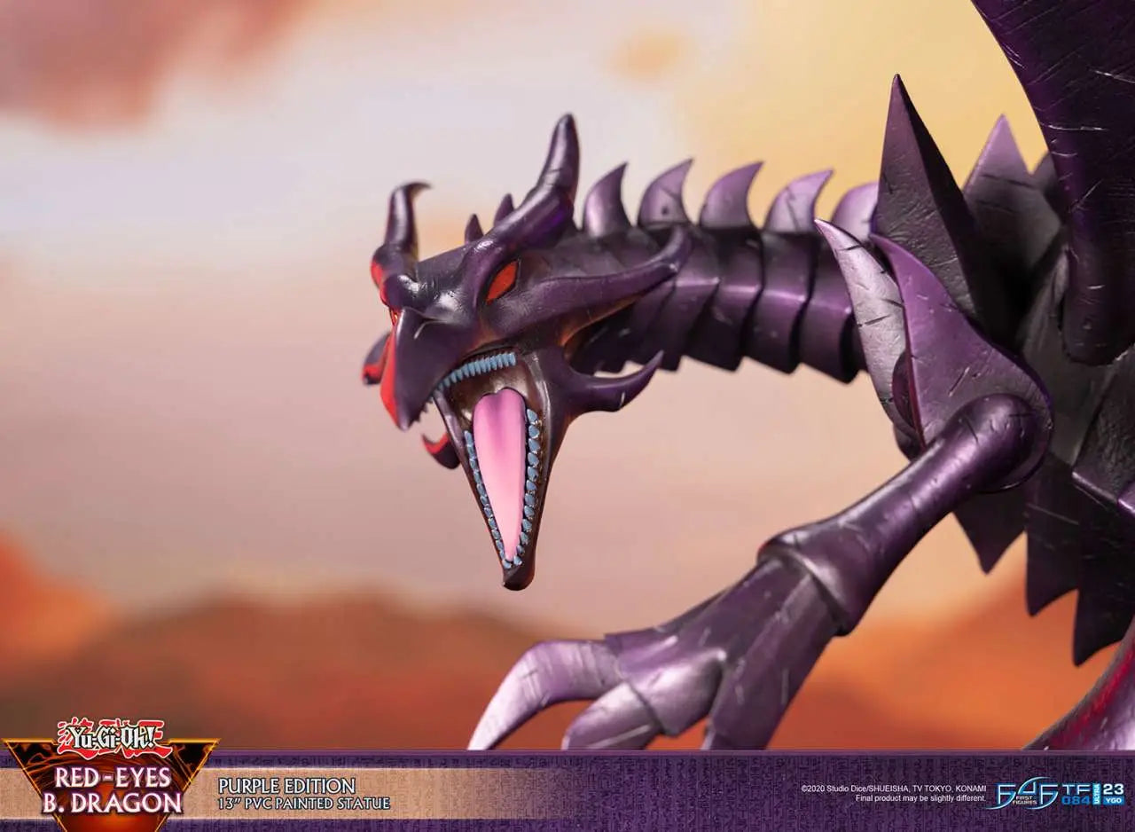 YU GI OH! RED EYES B.DRAGON PURPLE EDITION FIRST4FIGURES