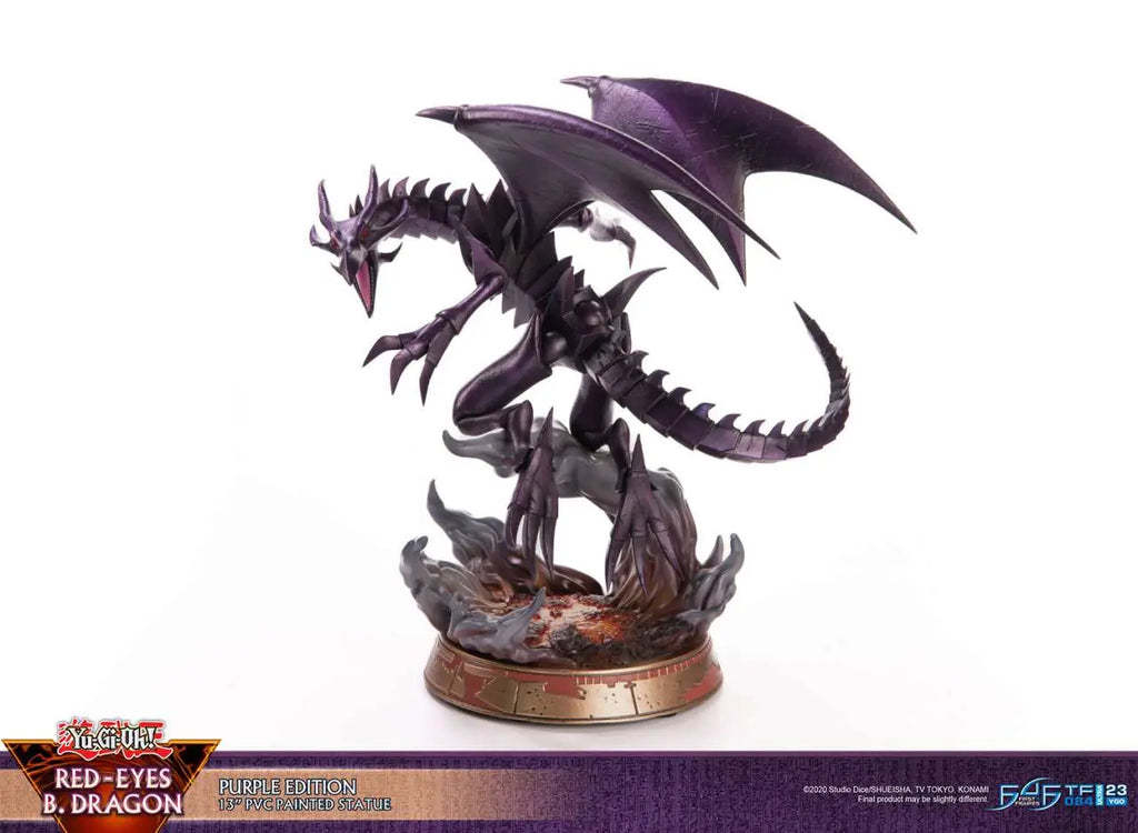 YU GI OH! RED EYES B.DRAGON PURPLE EDITION FIRST4FIGURES