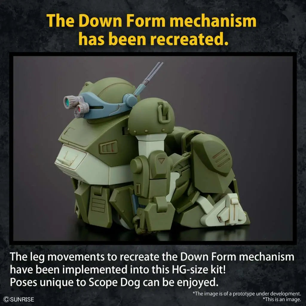 HG SCOPEDOG Bandai
