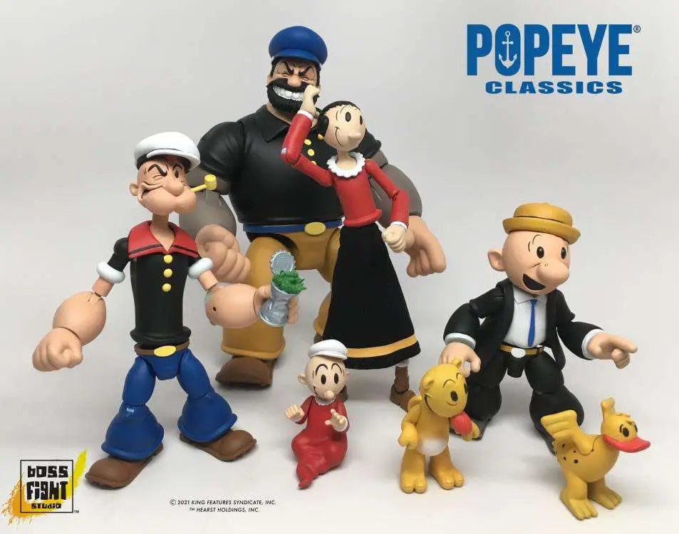 POPEYE WAVE 1 CASTOR OYL AF BOSS FIGHT STUDIO