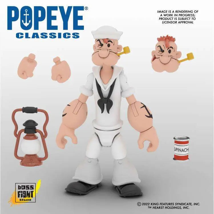 POPEYE WAVE 2 POPEYE WHITE SUIT AF BOSS FIGHT STUDIO