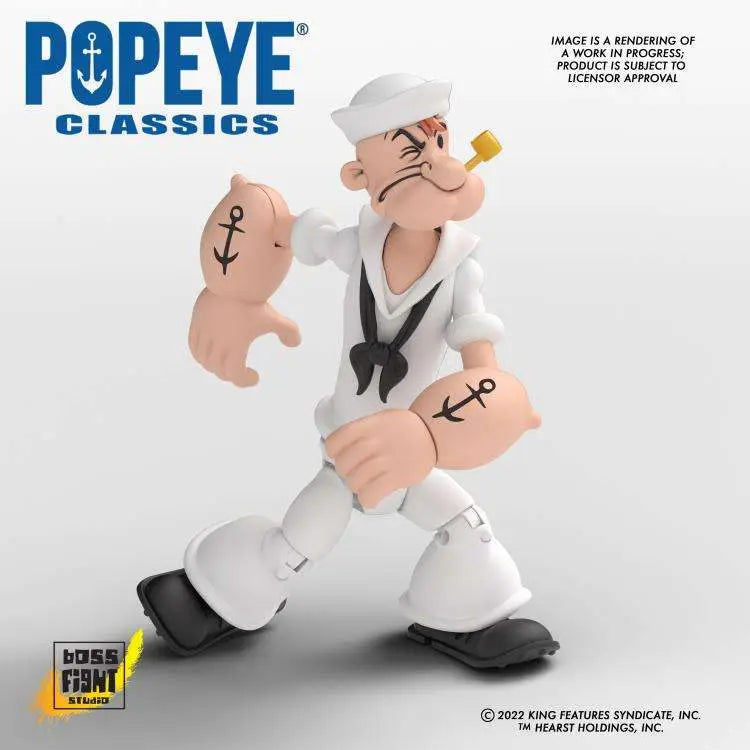 POPEYE WAVE 2 POPEYE WHITE SUIT AF BOSS FIGHT STUDIO