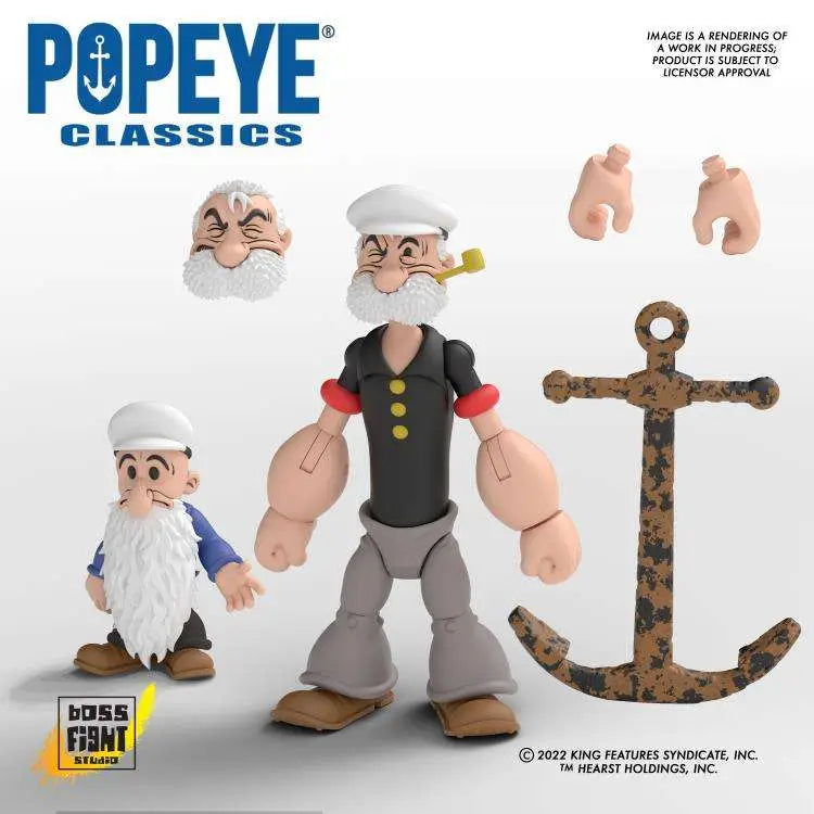 POPEYE WAVE 2 POOPDECK PAPPY AF BOSS FIGHT STUDIO